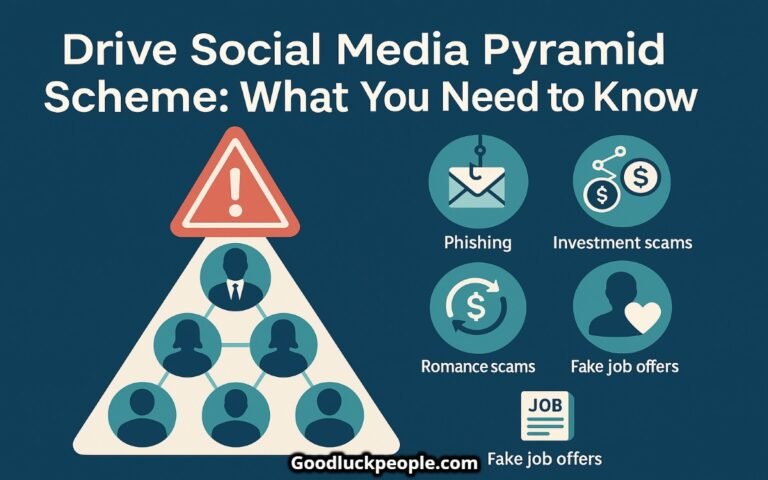 drive social media pyramid scheme