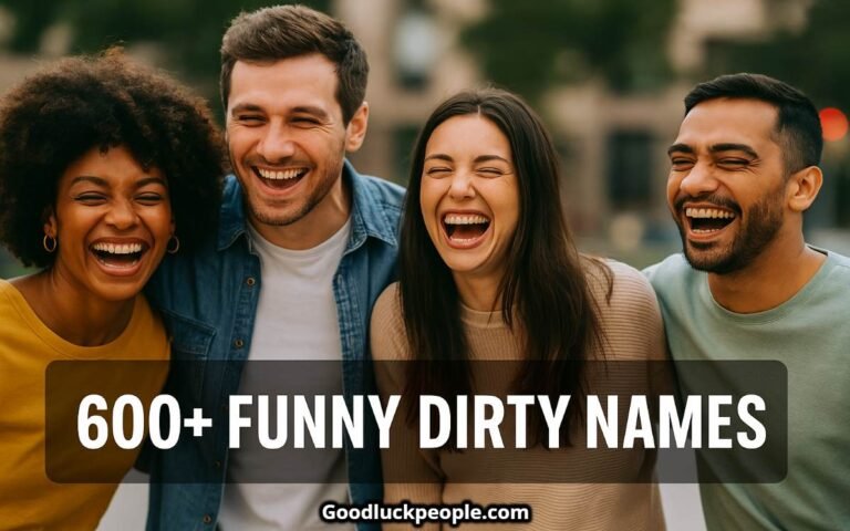 funny dirty names
